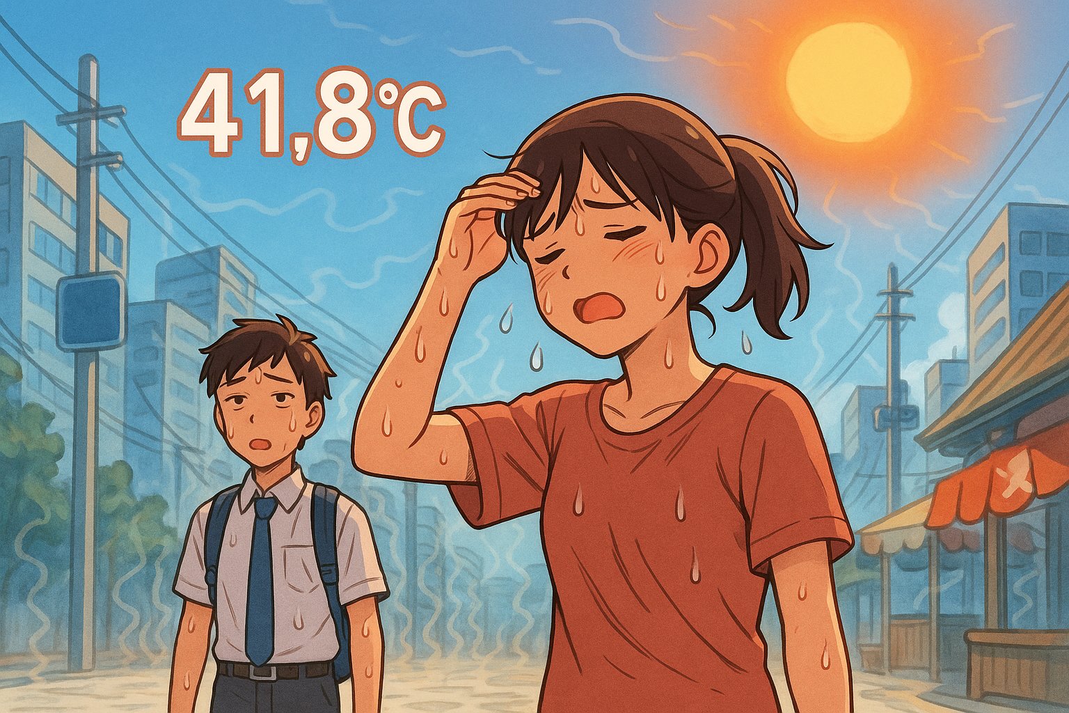 Japan Hottest Summer Ever